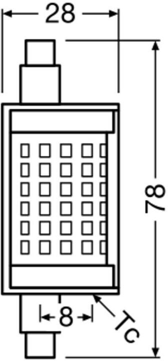 Actual product image Osram Line (R7s, 1521 lm, 1 x)