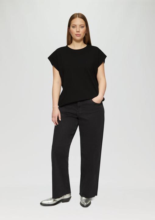 Image du produit S.Oliver T-Shirt Baumwollshirt mit Schulterdetail (44)