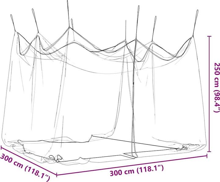 Produktbild vidaXL Phil (300 x 300 x 250 cm)