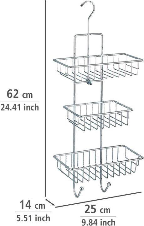 Produktbild Wenko Milano (14 x 22.50 x 62 cm)
