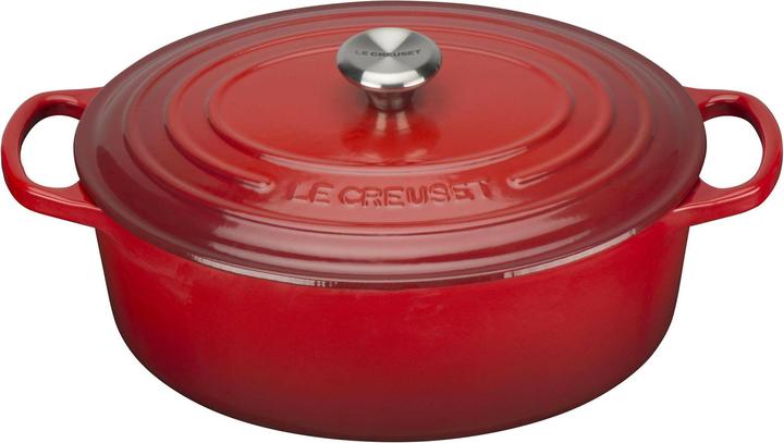 Le Creuset Signature (27 cm, Bräter + Schmortopf, Gusseisen)
