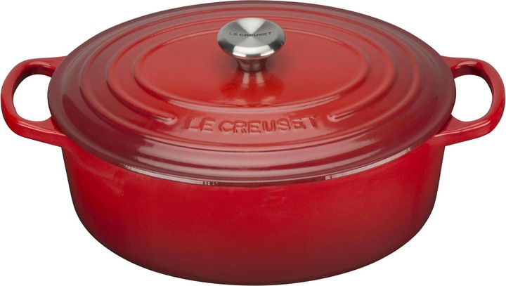 Le Creuset Signature (27 cm, Bräter + Schmortopf, Gusseisen)