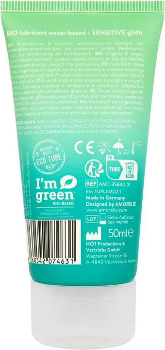 Actual product image Amorelie Sensitive organic personal lubricant (50 ml)