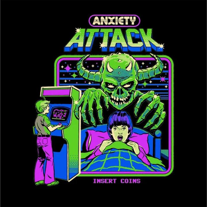Produktbild Steven Rhodes Anxiety Attack TShirt (L)