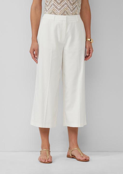 Produktbild S.Oliver Hose Wide-Leg-Culotte aus Lyocell-Baumwollmix (38)
