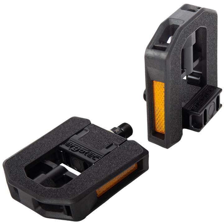 Produktbild Ergotec Pedale EP-F 9/16" 9mm Faltpedale IGUS ALU/PP Kunststoff Format: 102x100mm Reflektor