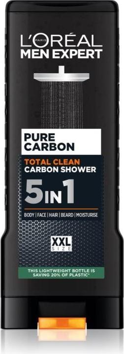 L'Oréal Paris Loreal Men Expert Pure Carbon Shower Gel 5 In 1 400ml