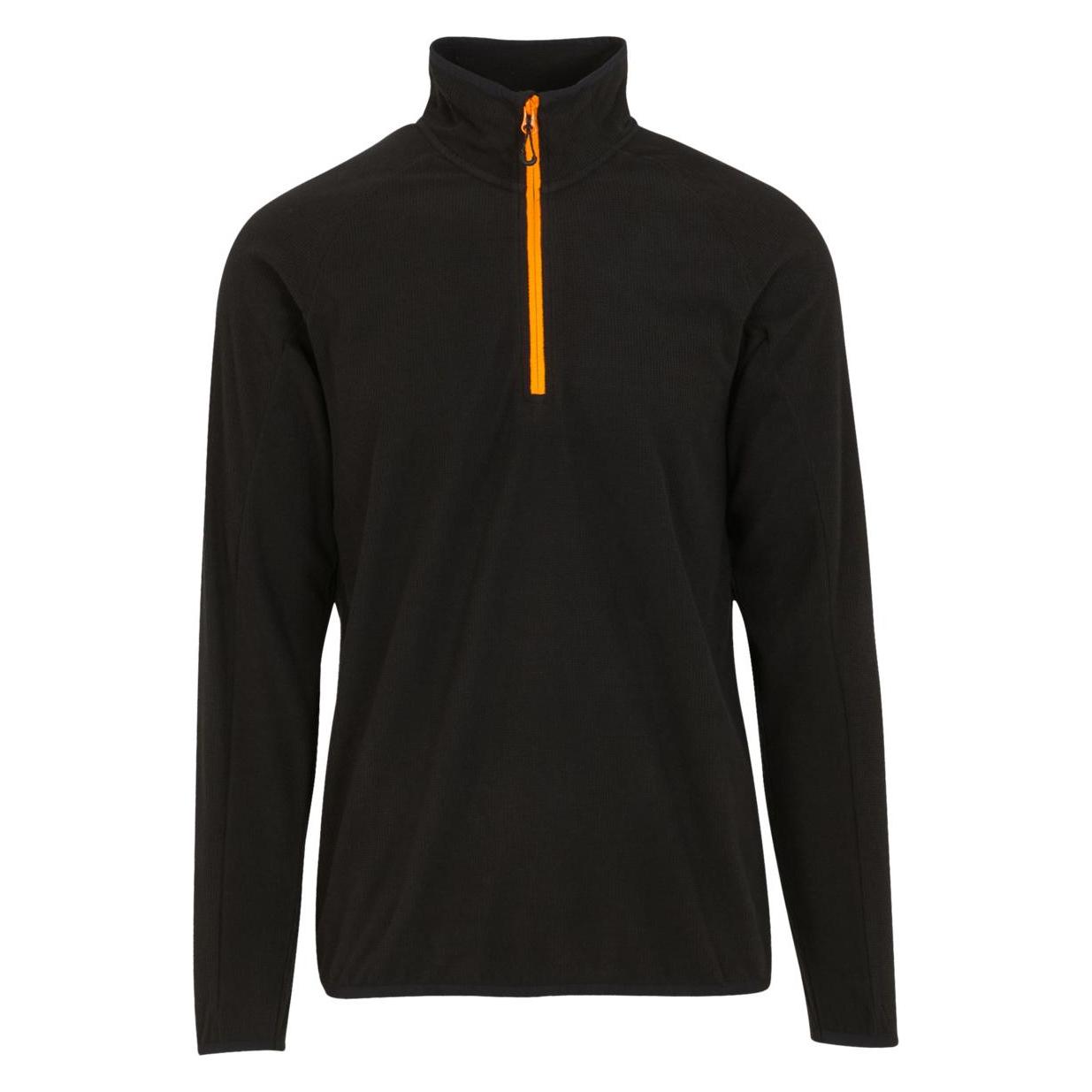 Regatta, Herren, Westen, Navigate Half Zip Fleece, Mehrfarbig, Schwarz, (L)