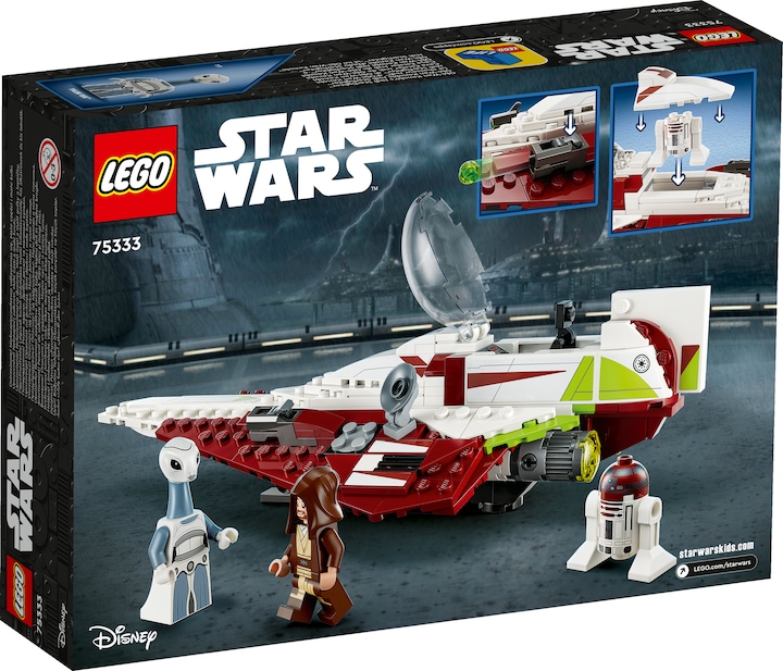Produktbild LEGO Obi-Wan Kenobis Jedi Starfighter (75333, LEGO Star Wars)