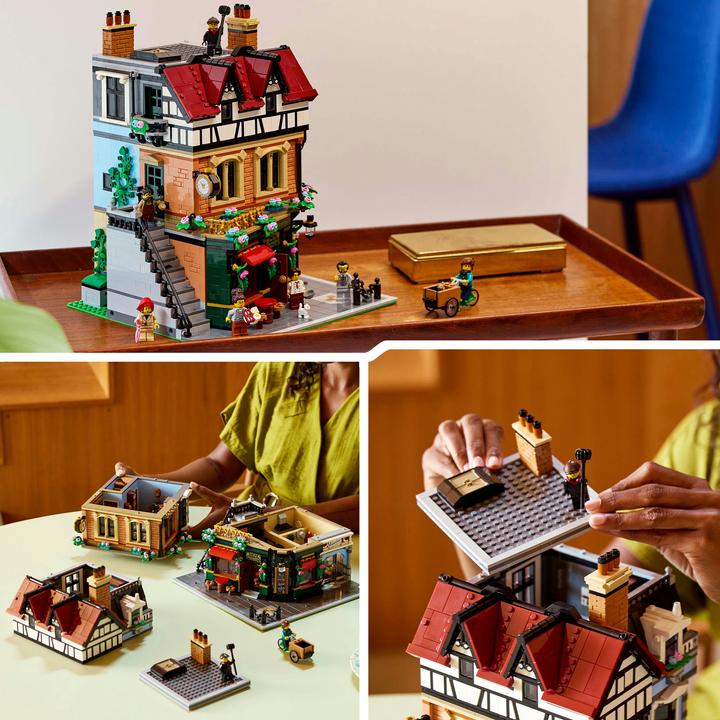 Immagine prodotto LEGO Casa d'angolo in stile Tudor (10350, LEGO Icons, Set LEGO rari)