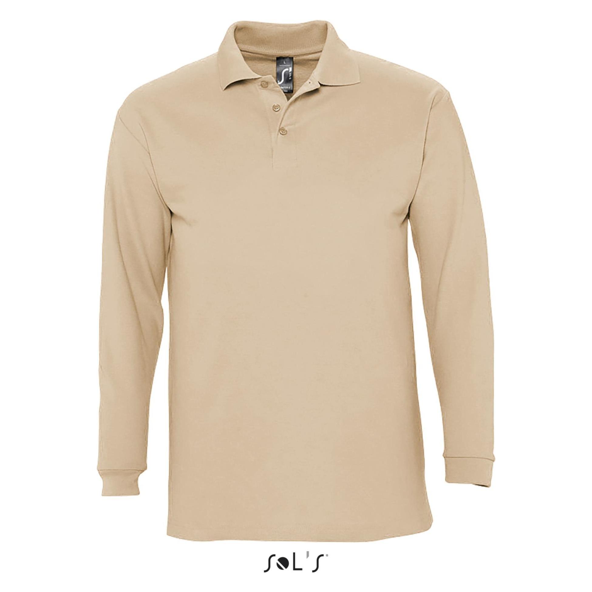 Sol's, Herren, Shirts, Winter Ii, Beige, (Xl)