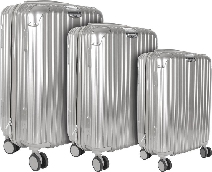 Produktbild Jet Lag koffer new york grau x3 40l 65l 100l (100 l)