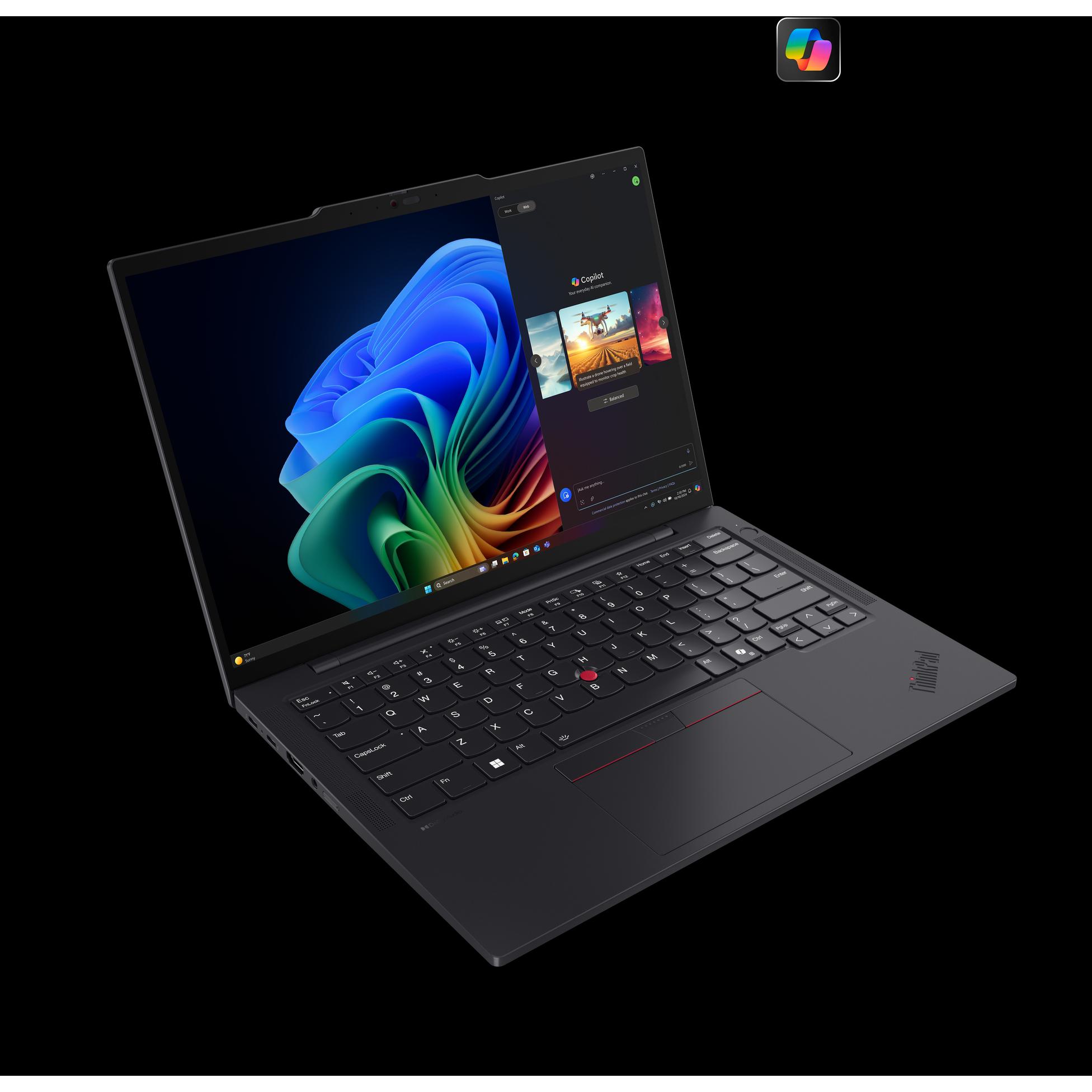 Lenovo ThinkPad T14s Black 14 " IPS WUXGA 1920 x 1200 pixels Anti-glare AMD Ryzen AI 7 PRO , Noteboo