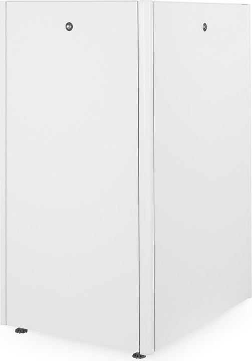 Produktbild Digitus Netzwerkschrank 48,3cm 19Zoll 22HE grau 6/8-D H1164mmxB600mmxT800mm mit Glastuer inkl. 28xMontage... (22 HE, 19 Zoll Rack)