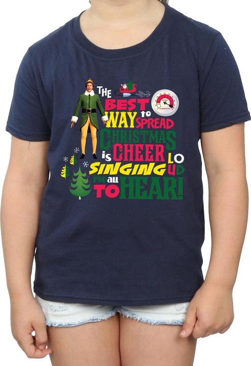 Produktbild Elf Christmas Cheer TShirt Mädchen (152, 158)