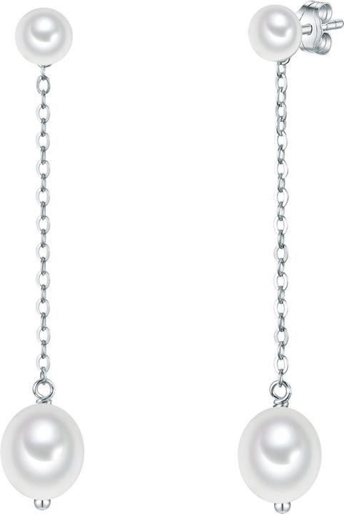 Actual product image Valero Pearls Ladies Sterling Silver Freshwater Cultured Pearl silver - 31638 (Sterling Silver)