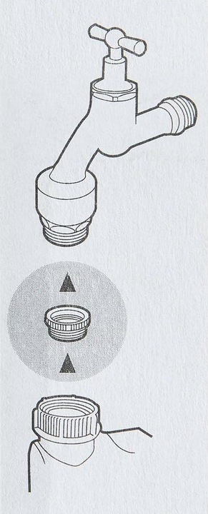 Produktbild Gardena System 5305-20 (Hahnanschluss, Geräteadapter, 26.50 mm)
