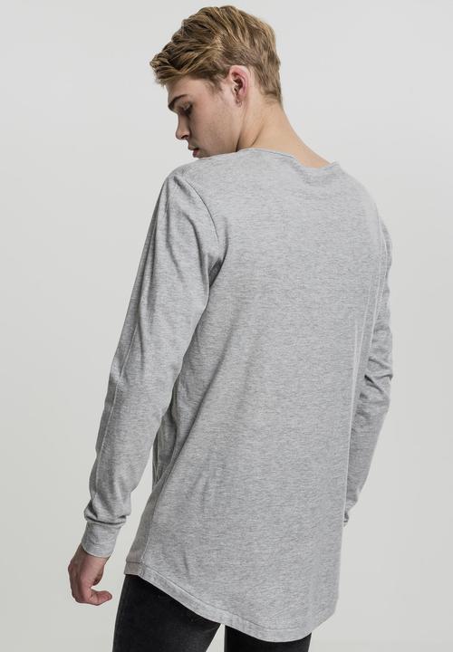 Image du produit Urban Classics Tee Long Shaped Fashion L/S (S)