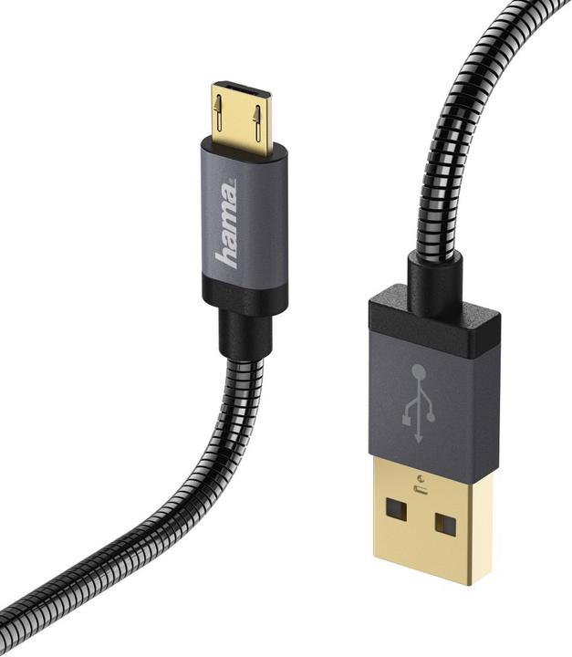 Produktbild Hama USB A – USB Micro-B (1.50 m, USB 2.0)