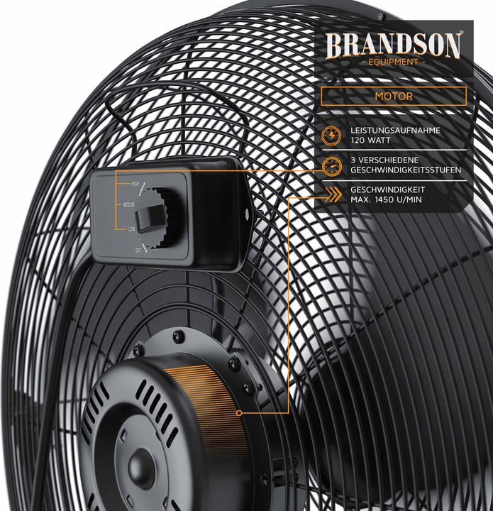 Actual product image Brandson Wind machine (76 dB)