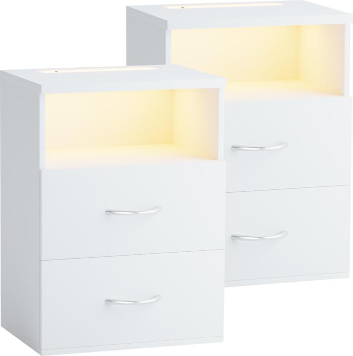 Produktbild Casaria Nachttisch (39 x 28 x 54 cm)