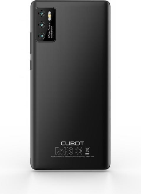 Actual product image Cubot P50 (Dual Sim - 6.217", 128 GB, 6 GO RAM) Black (128 GB, Black, 6.20", Hybrid Dual SIM)