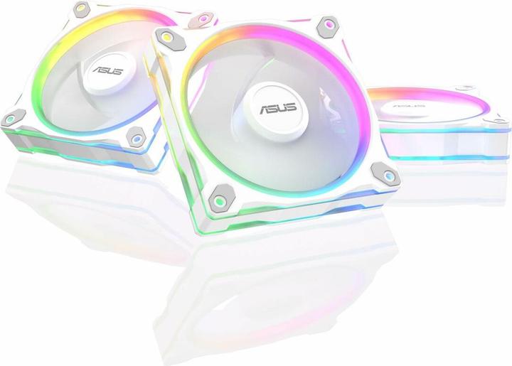 Produktbild ASUS PRIME MR120 FAN ARGB WHITE 3IN1 (120 mm, 3x)