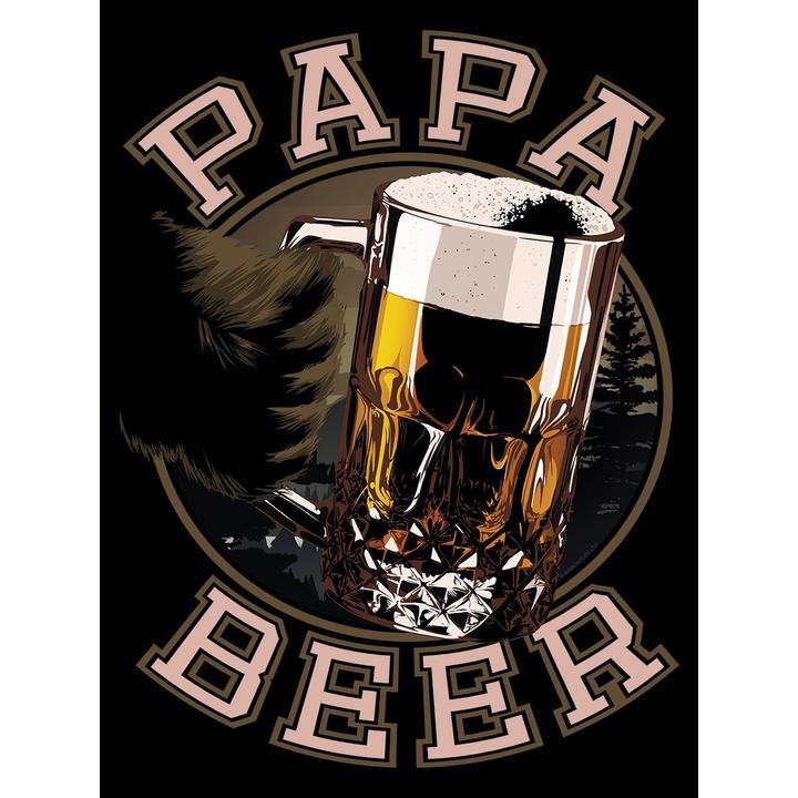 Image du produit Grindstore Tee-shirt Papa Beer (3XL)