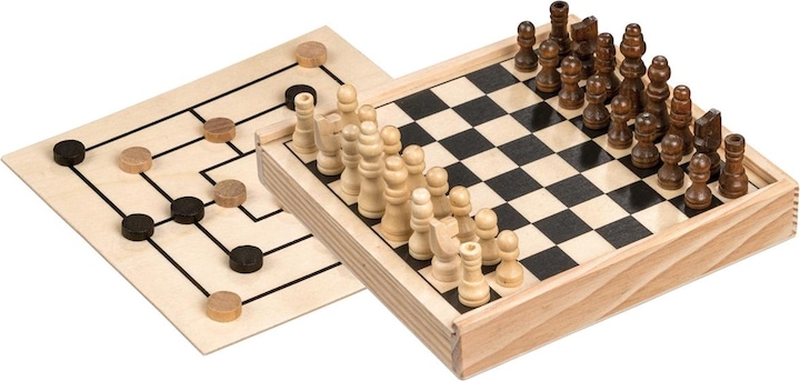 Produktbild Philos Schach-Mühle-Kombination mini