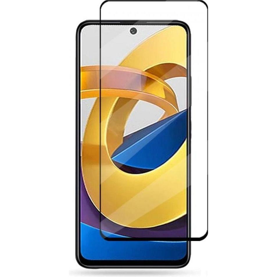 Screenguard Xiaomi Poco M4 Pro 5G Full Screen Panzerglas Schutzfolie 2.5D 9H (1 Stück, Xiaomi Poco M4 Pro), Smartphone S...