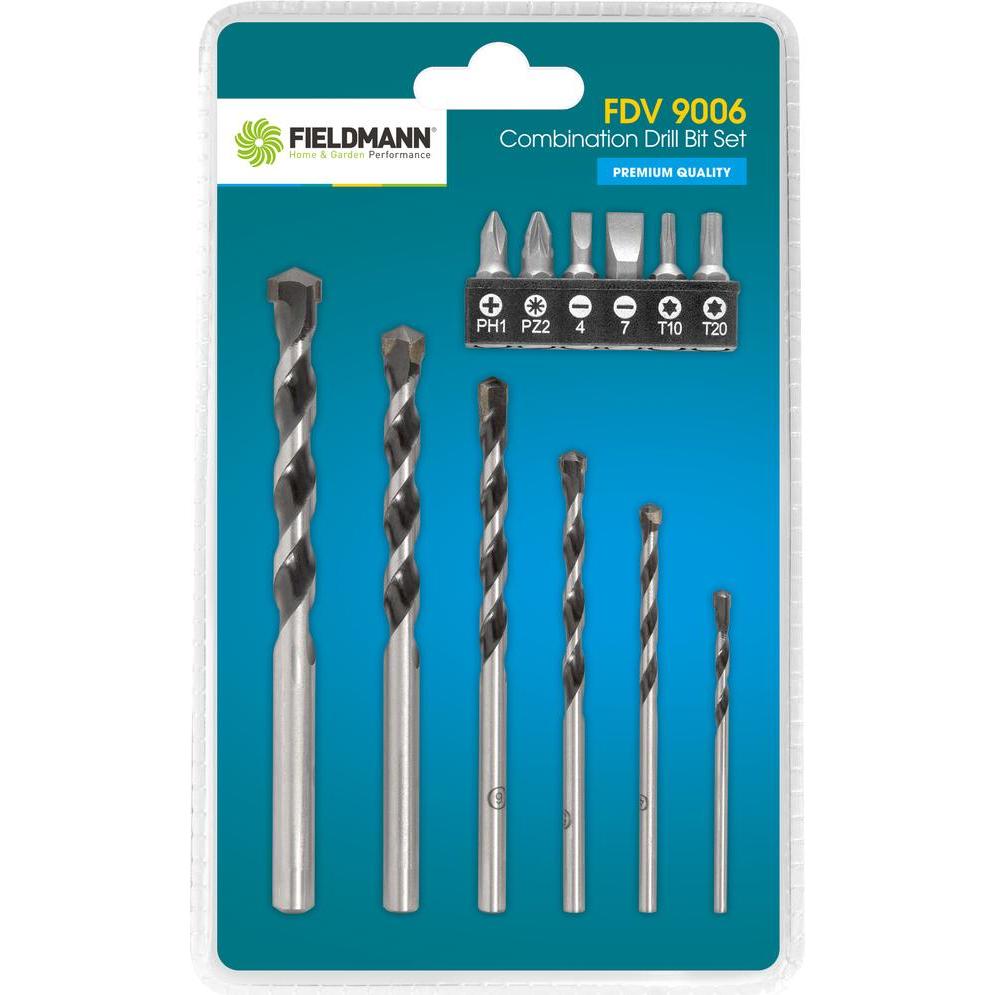 Fieldmann, Punta da trapano, FDV 9006 (3, 4, 5, 6, 8, 10 mm)