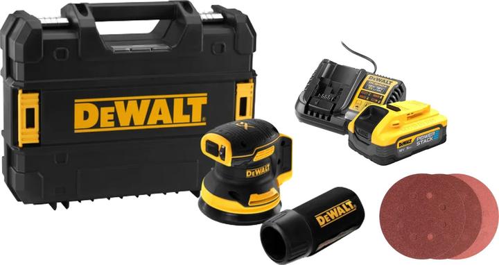 Image du produit DeWalt Kit Completo Powerstack (Ponceuse excentrique, Ponceuse vibrante)