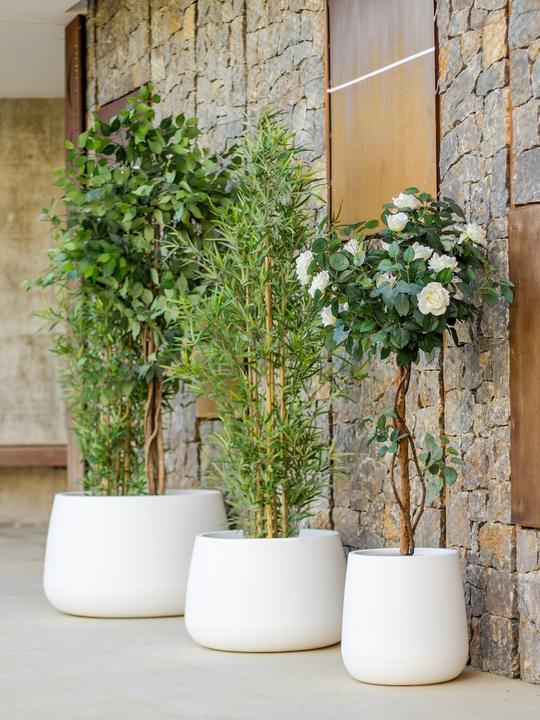 Produktbild Newgarden CAMELIA 60 Blumentopf XXL gross rund ø59x39cm anthrazit 74L aussen
