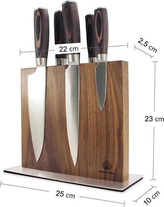 Produktbild Leander Design Messerblock Magnetisch