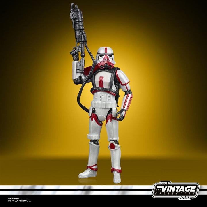 Produktbild Hasbro Star Wars The Mandalorian Vintage Collection Carbonized Actionfigur 2021 Incinerator Trooper