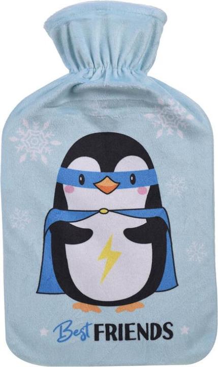 Produktbild Take Care Cute Super Friends Wärmflasche mit Bezug für kalten Winter (1 l, Bettflasche mit Bezug)