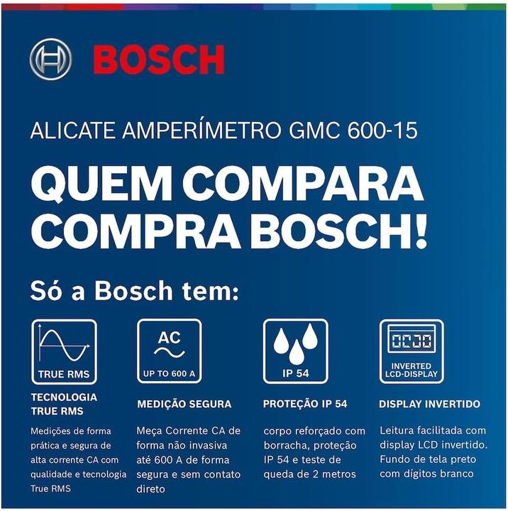 Image du produit EMC Strommesszange (CAT IV 300V, CAT III 600V)