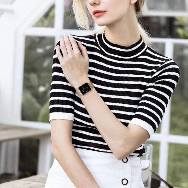 Image du produit PhoneLook Bracelet milanais en acier or vintage 38mm / 40mm / 41mm (38 mm, 40 mm, 41 mm, Aluminium)