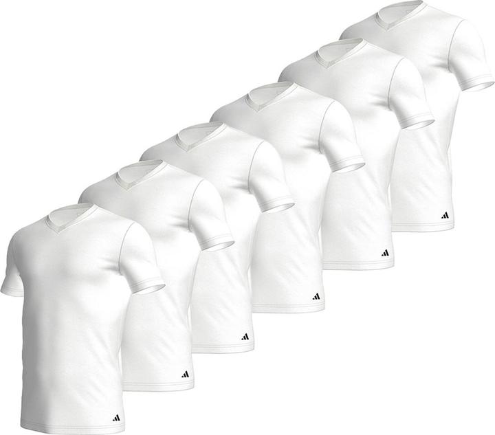 Actual product image adidas 6er Pack Active Core Cotton Unterhemd / Shirt Kurzarm (M)