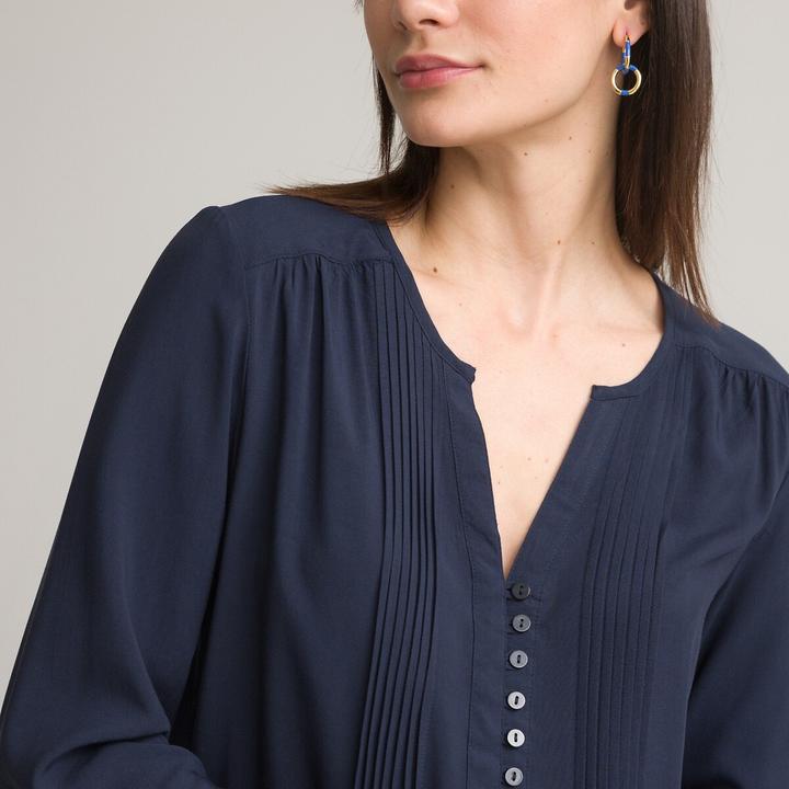 Actual product image Anne Weyburn Long-sleeved voile tunic (54)