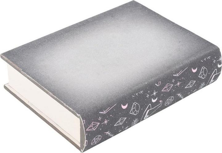 Actual product image Something Different The Magic Of Crystals Book Storage Box (21 x 16 x 5 cm)