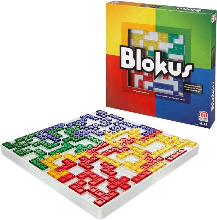 Image du produit Mattel Games Blokus - Jeu de Société - 7 ans et + (Anglais, Français, 2 - 4 Joueur)