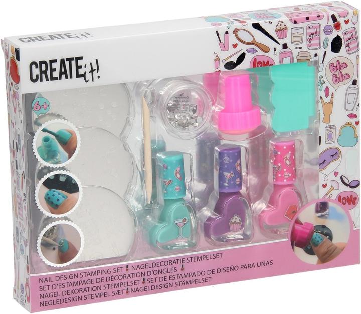 Produktbild Create It! Stempelset Nageldekoration