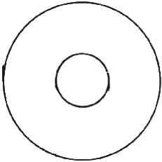 Actual product image Niedax Washer (M8)