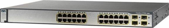 Actual product image Cisco Catalyst 3750G-24TS-1U - Switch - L3 - managed (24 Ports)