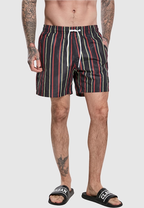 Produktbild Urban Classics Stripe Swim Shorts (S)