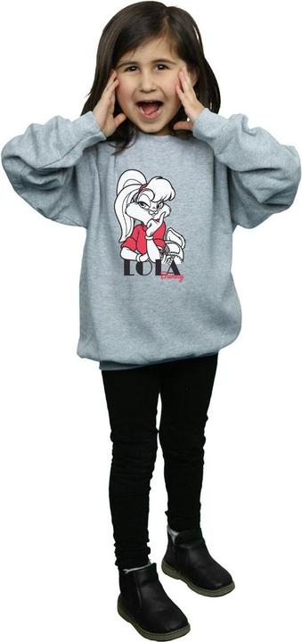 Actual product image Looney Tunes Girls Classic Lola Bunny Cotton Sweatshirt (152, 158)