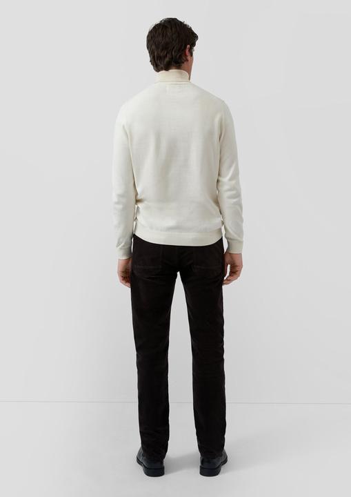 Actual product image S.Oliver Hose Hose aus diagonalem Feincord mit geradem Bein (W31/L34)