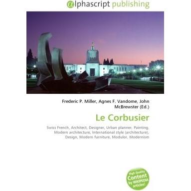 Le Corbusier, Fachbücher