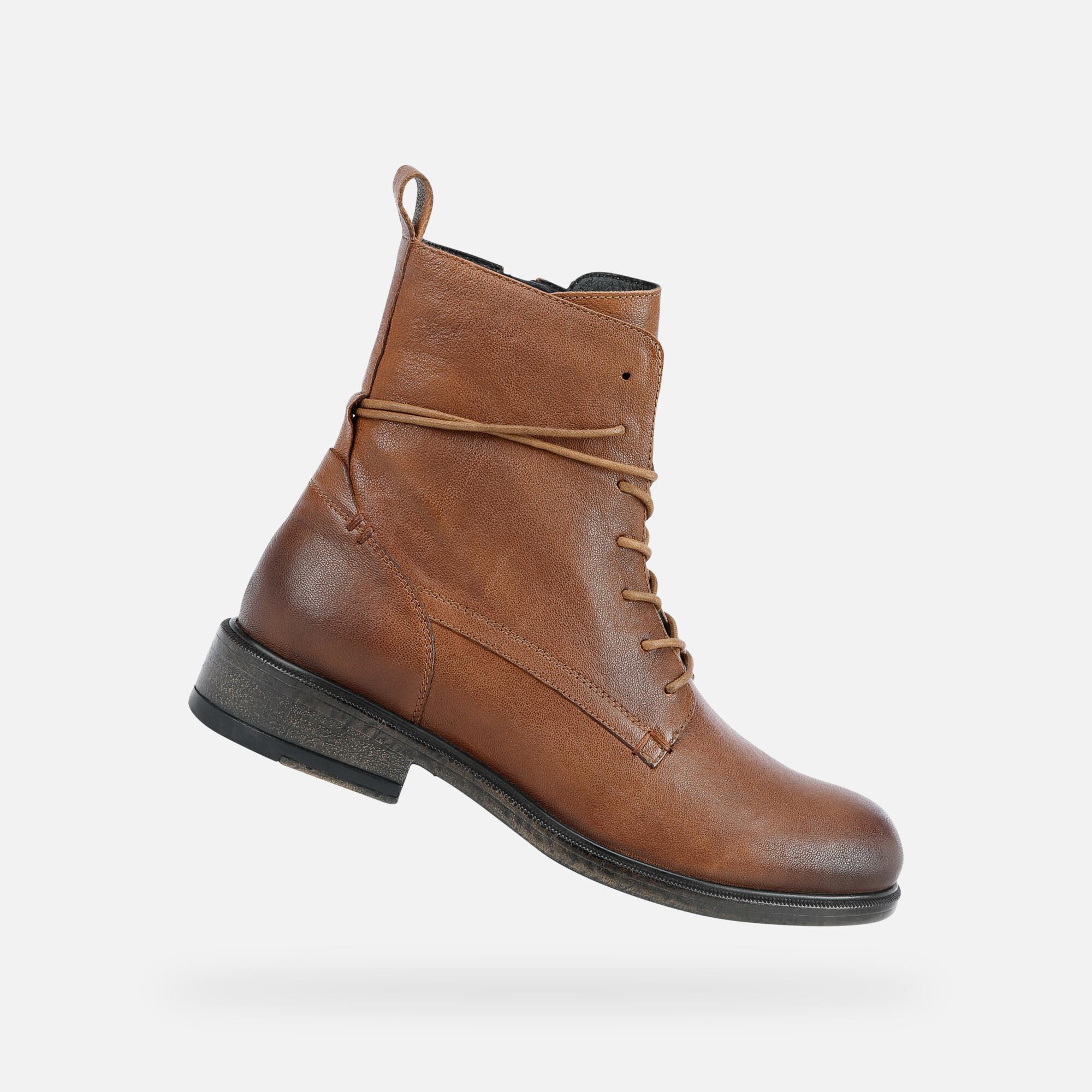 Thumbnail - Geox, Damen, Boots + Stiefel, D Catria D - 38912, Braun, (38)